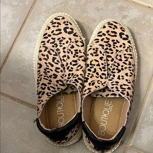 Corkys Leopard Print Women's Sneakers